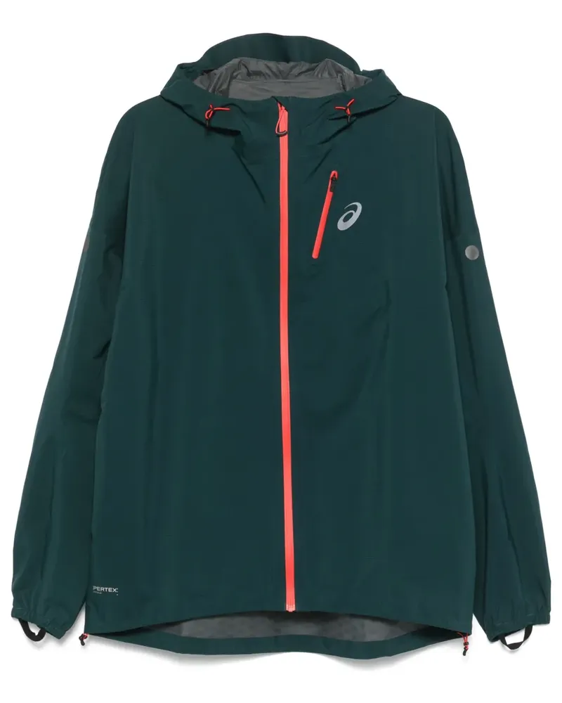 Asics Fujitrail Elite Jacke - Grün Grün