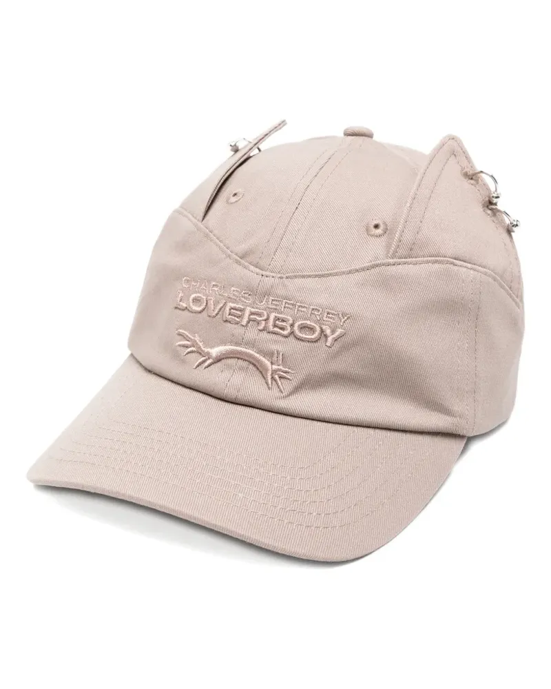 Charles Jeffrey Loverboy pierced-ears baseball cap - Nude Nude