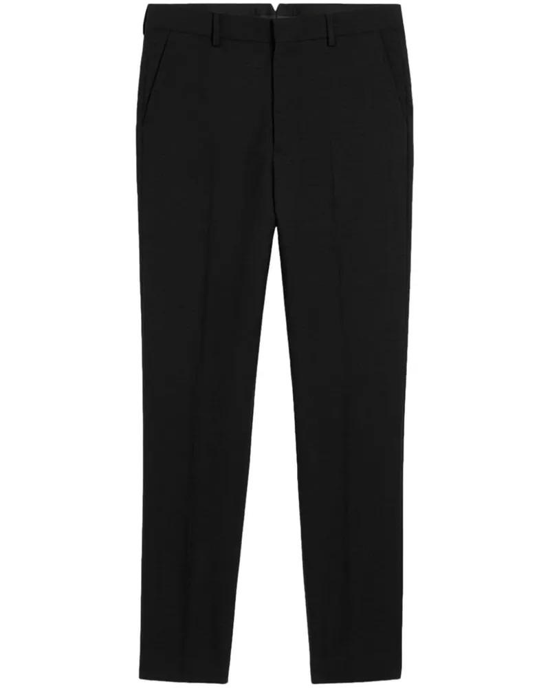 AMI Paris Cigarette Wollhose - Schwarz Schwarz