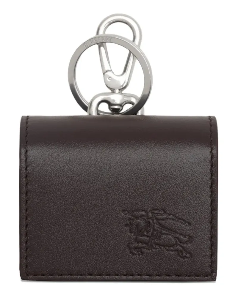 Burberry Karierte AirPod-Hülle mit Ritteremblem - Braun Braun