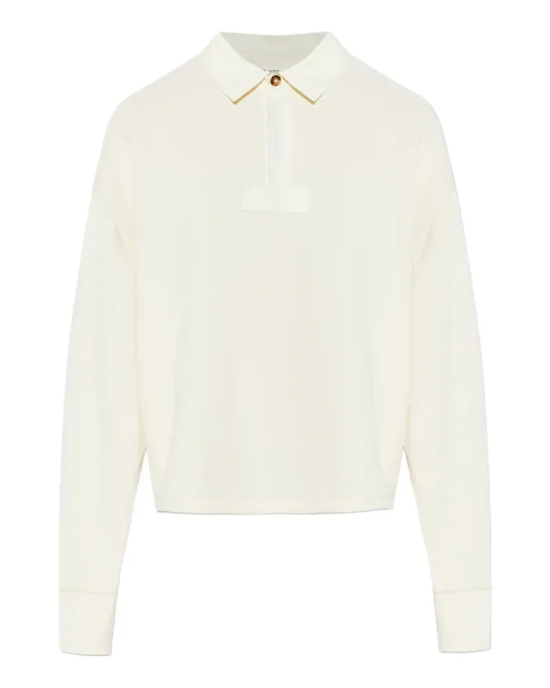 Rag & Bone Pullover mit Poloshirtkragen - Nude Nude