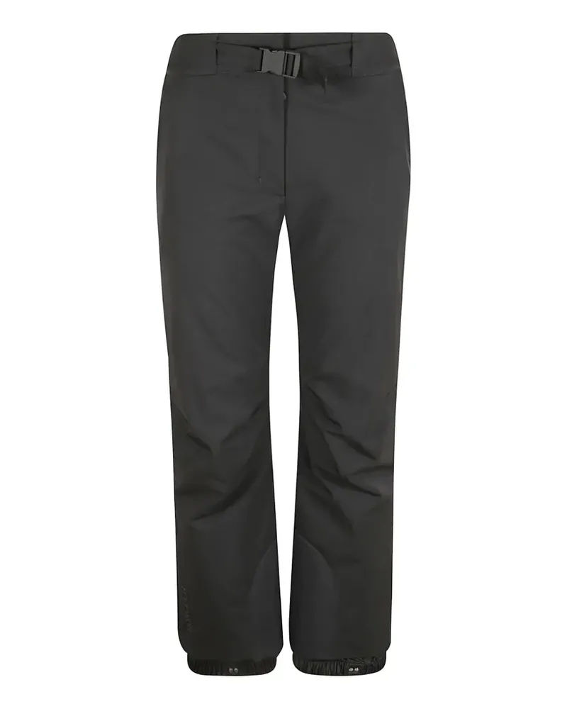 Moncler belted trousers - Grau Grau