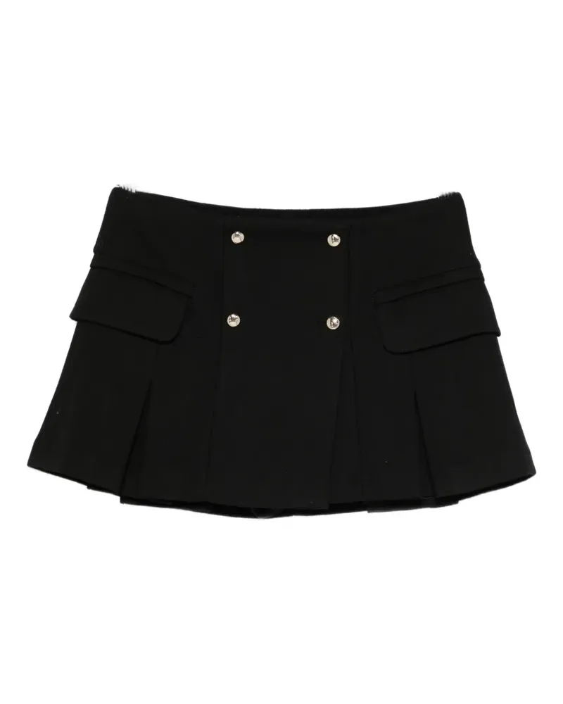 Maje tailored mini skirt - Schwarz Schwarz