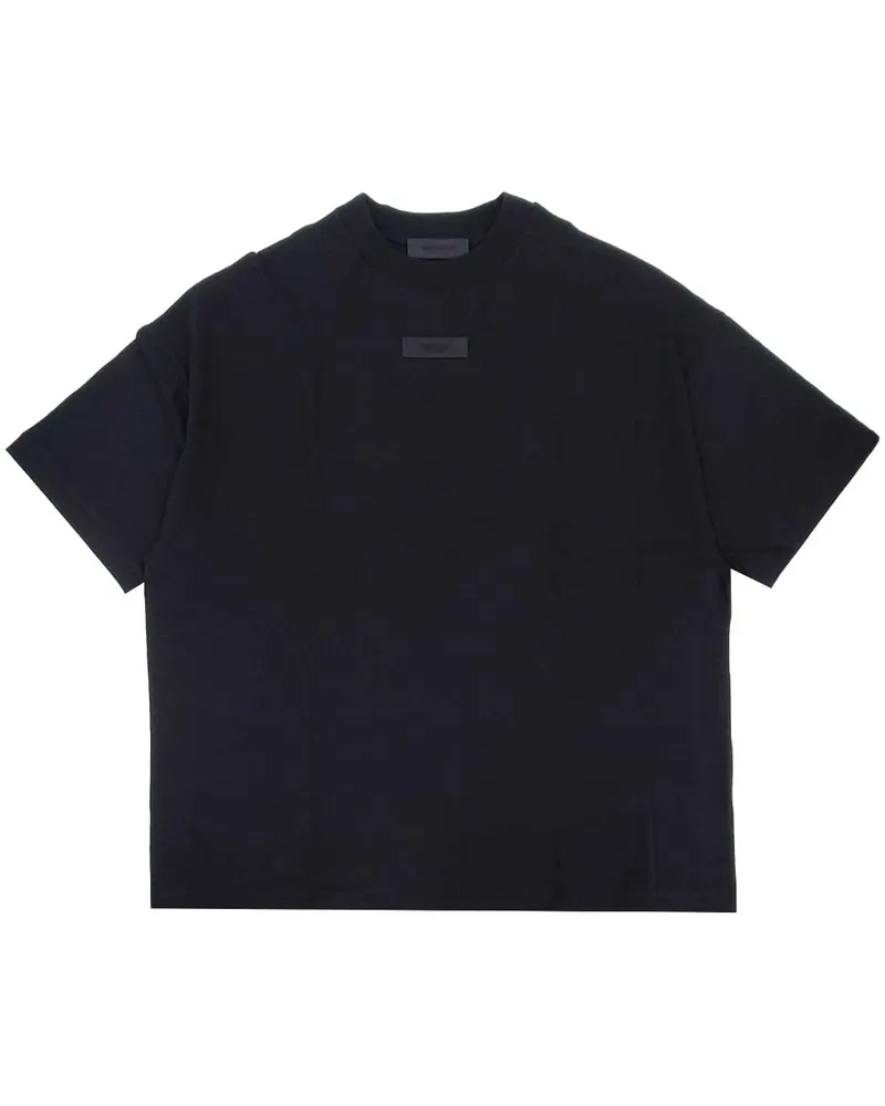 Fear of God T-Shirt mit Logo-Applikation - Schwarz Schwarz