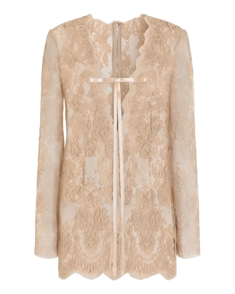 Dolce & Gabbana lace dress - Nude Nude