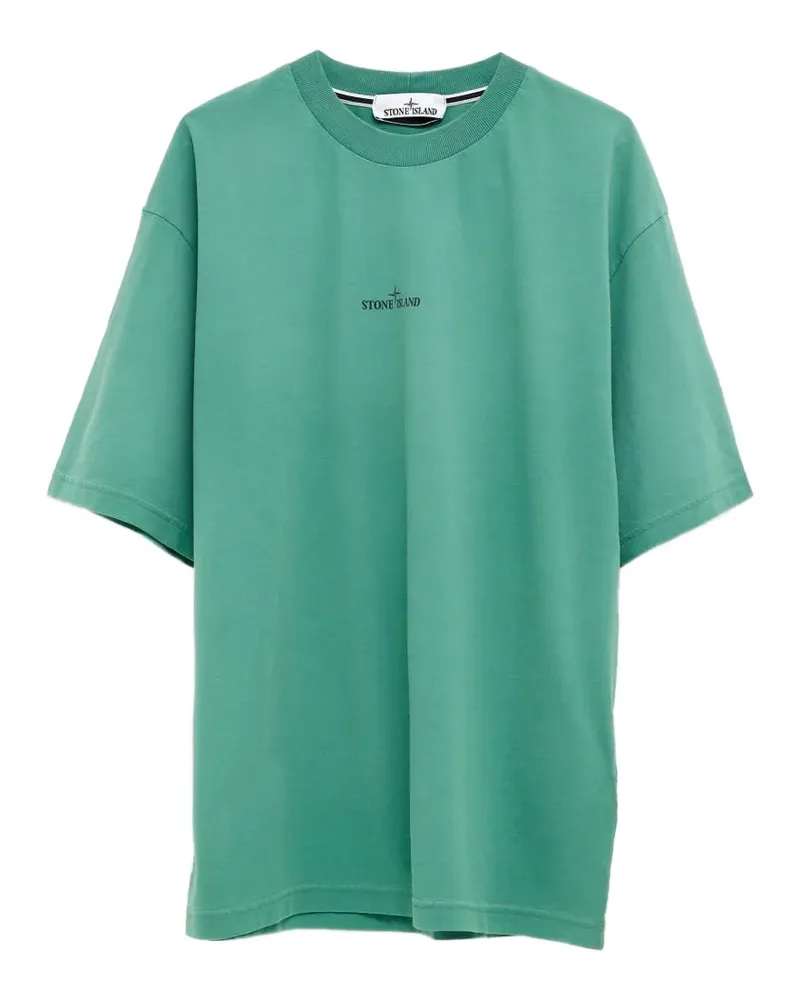 Stone Island graphic-print T-shirt - Grün Grün