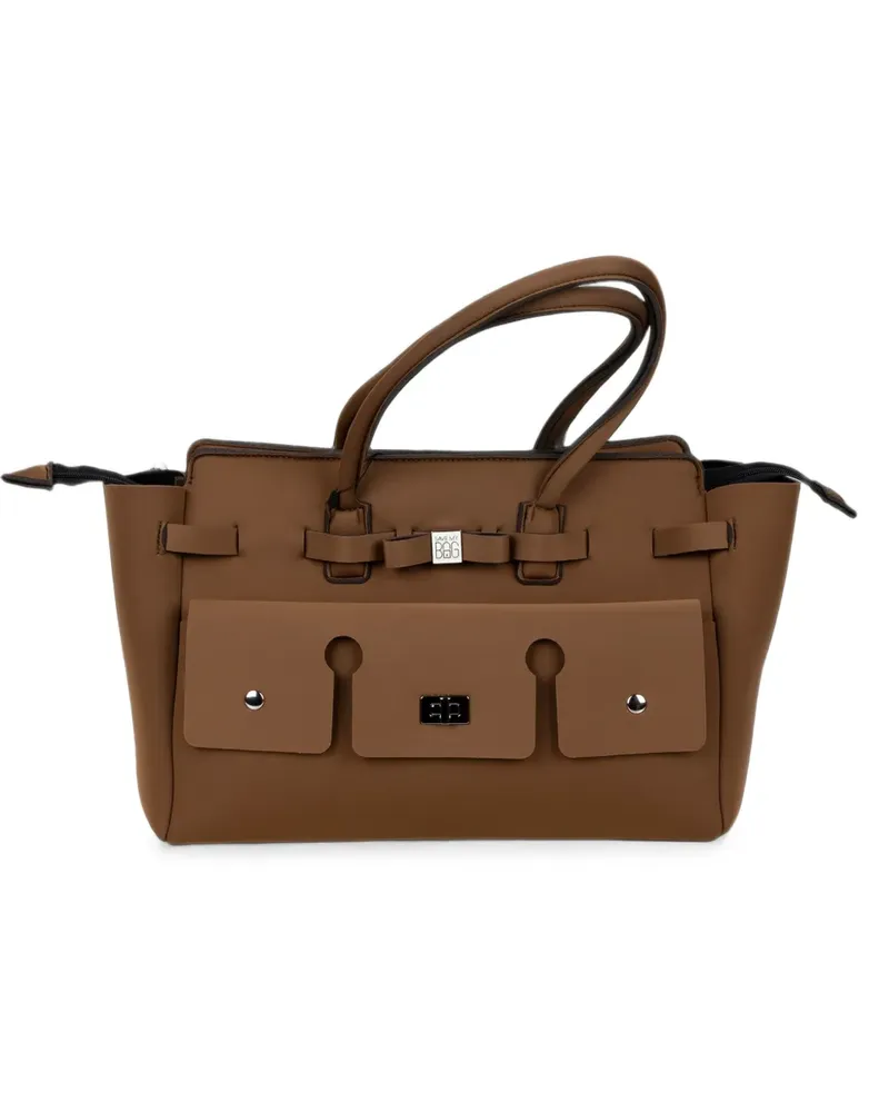 Save my Bag bow-detail tote bag - Braun Braun