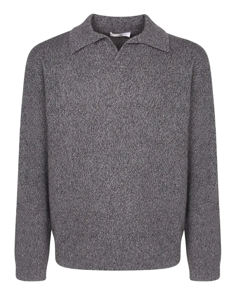 Daniele Fiesoli Melierter Strickpullover - Grau Grau