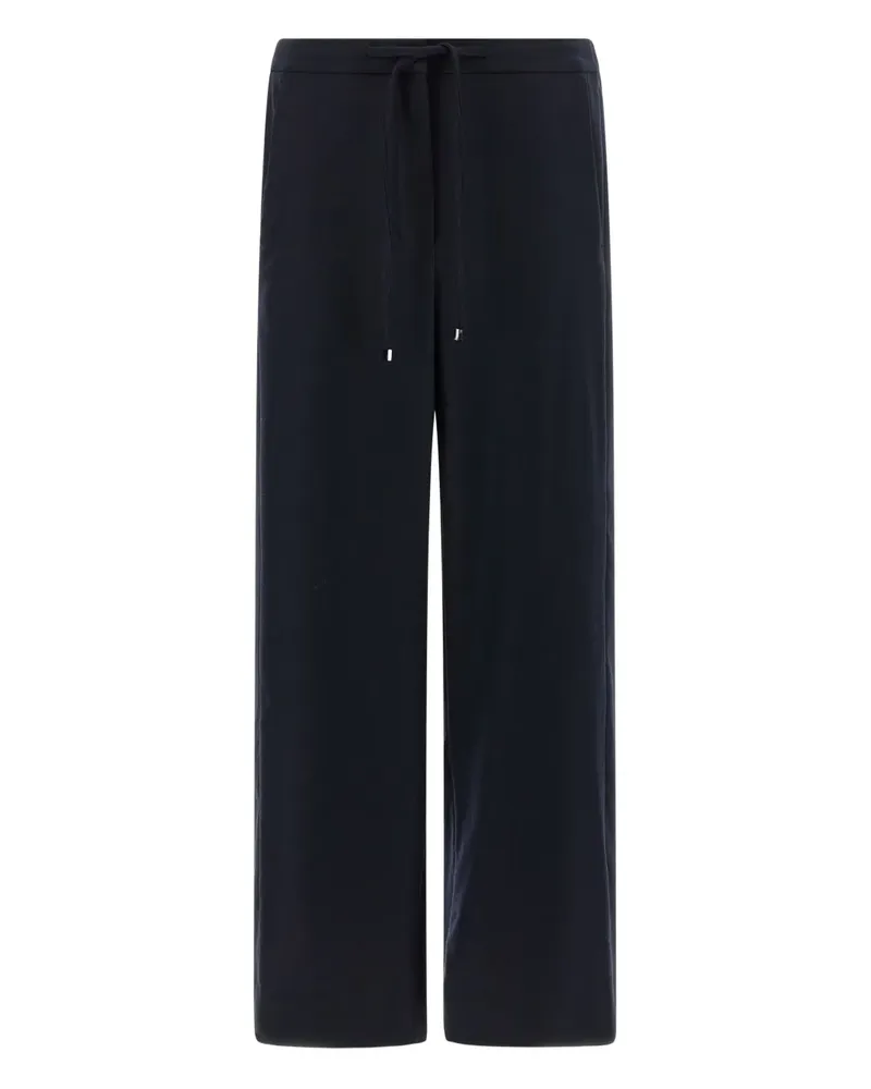 Max Mara Hose mit Kordelzug - Blau Blau