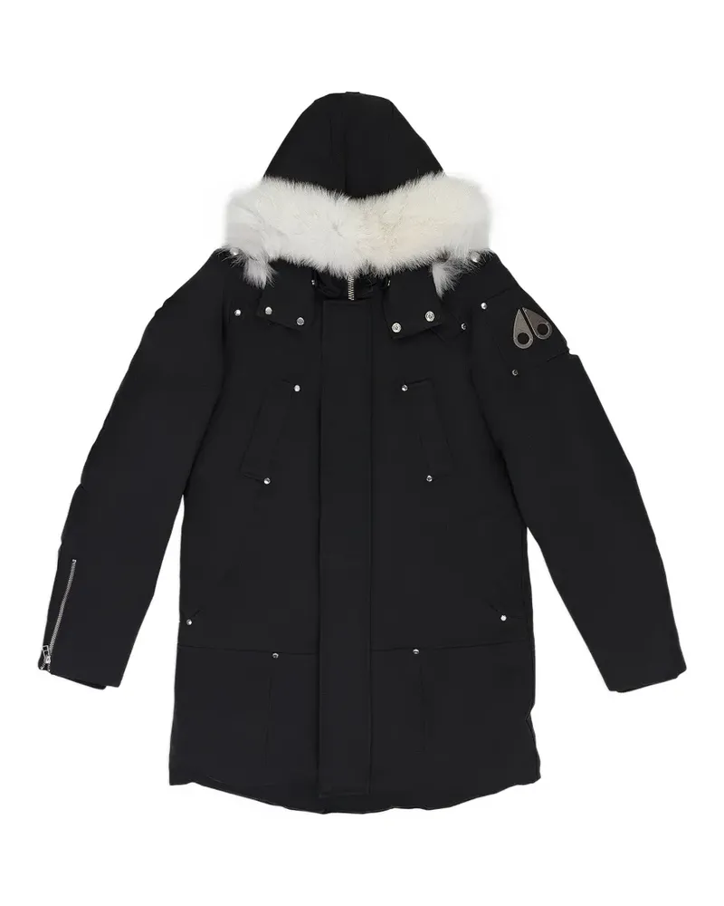 Moose Knuckles Original Stirling parka coat - Schwarz Schwarz