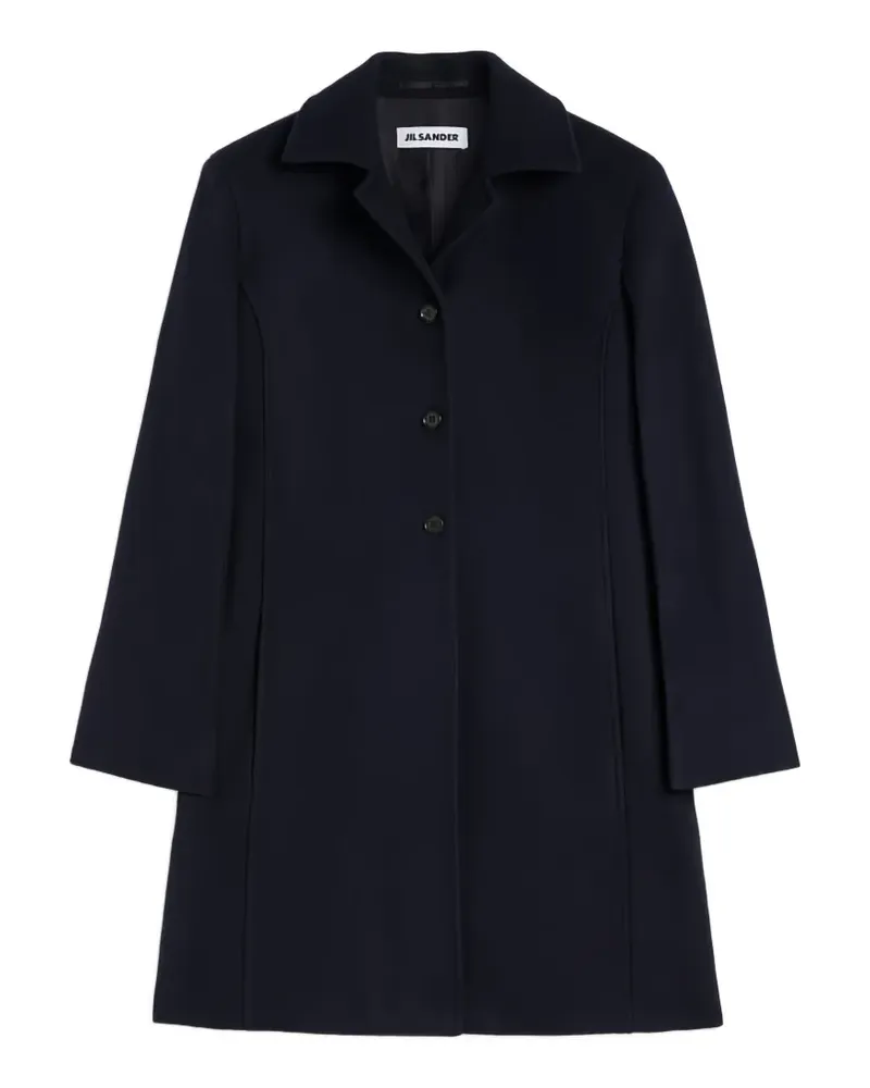 Jil Sander Klassischer Mantel - Blau Blau