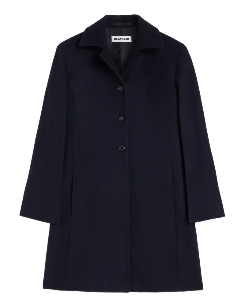 Jil Sander Klassischer Mantel - Blau Blau
