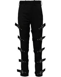 Charles Jeffrey Loverboy Hose mit Jacquardmuster Schwarz