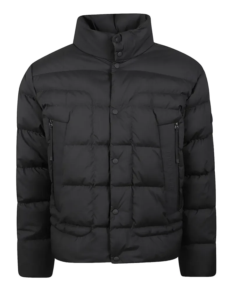 Moncler Gesteppte Jacke - Schwarz Schwarz
