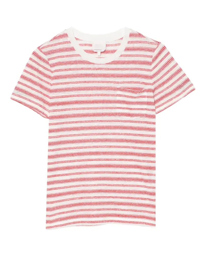 A.P.C. T-Shirt mit rundem Ausschnitt - Weiß Weiß