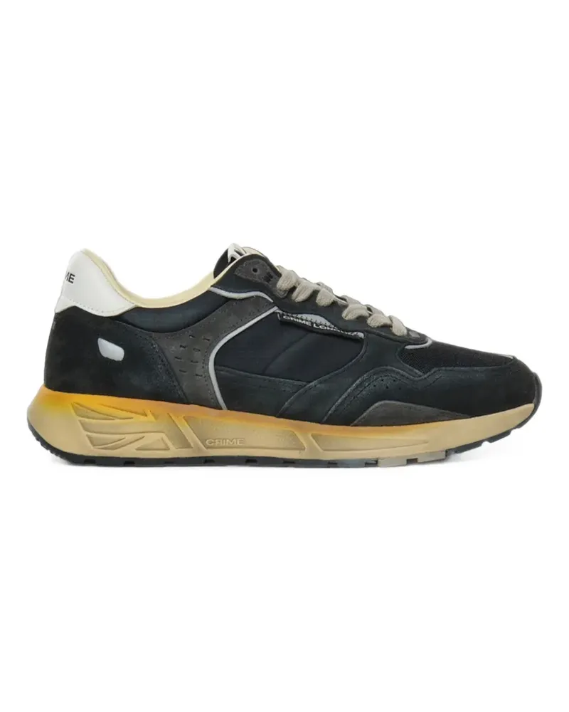 Crime Rush Sneakers mit Einsätzen - Schwarz Schwarz