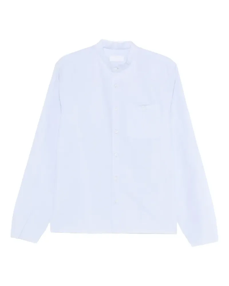 Prada chest-pocket shirt - Blau Blau