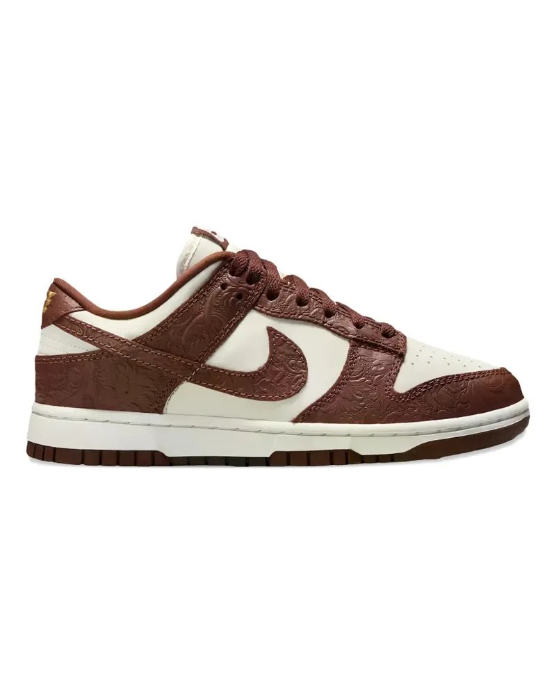 Nike Dunk Low Sneakers mit Prägung - Braun Braun