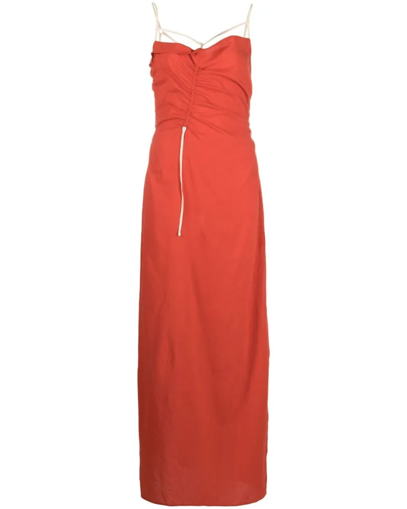 Jacquemus La Robe Goccia Kleid - Rot Rot