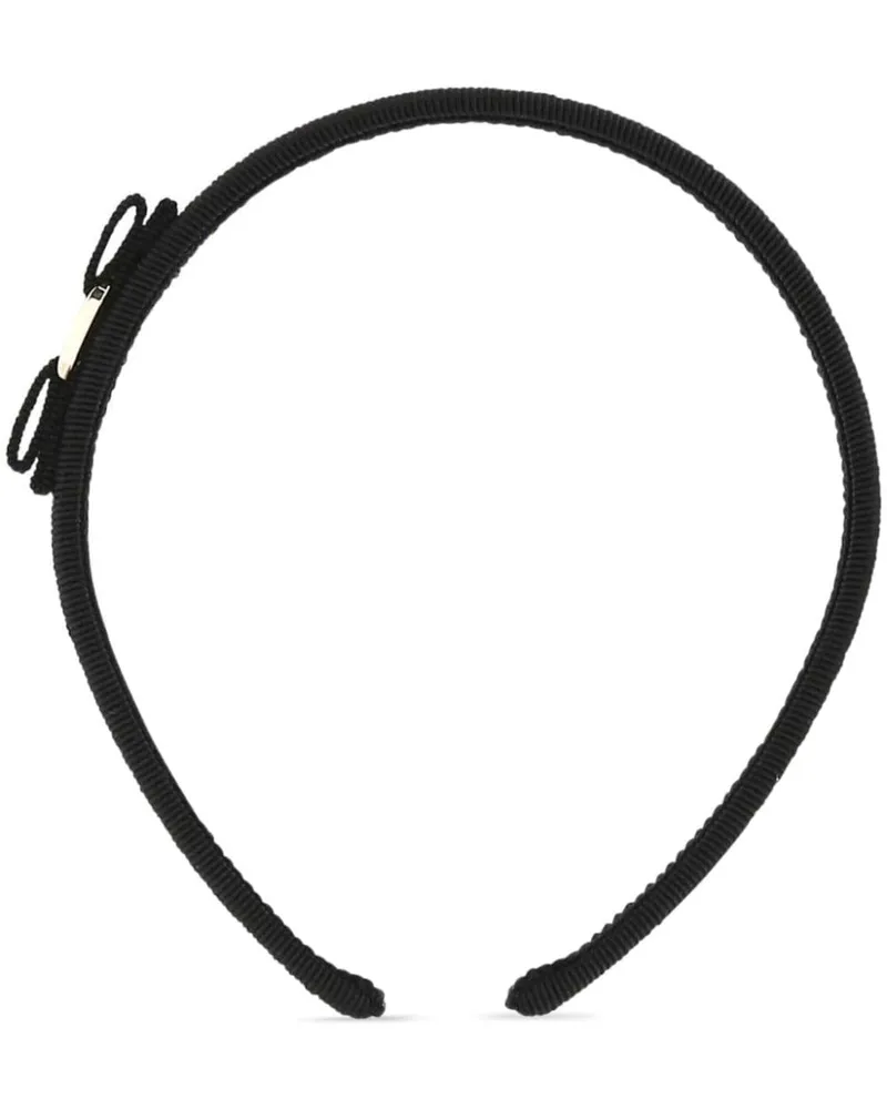 Ferragamo Haarreif mit Schleife - Schwarz Schwarz