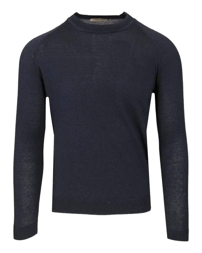 Al Duca D’Aosta 1902 crew-neck sweater - Blau Blau