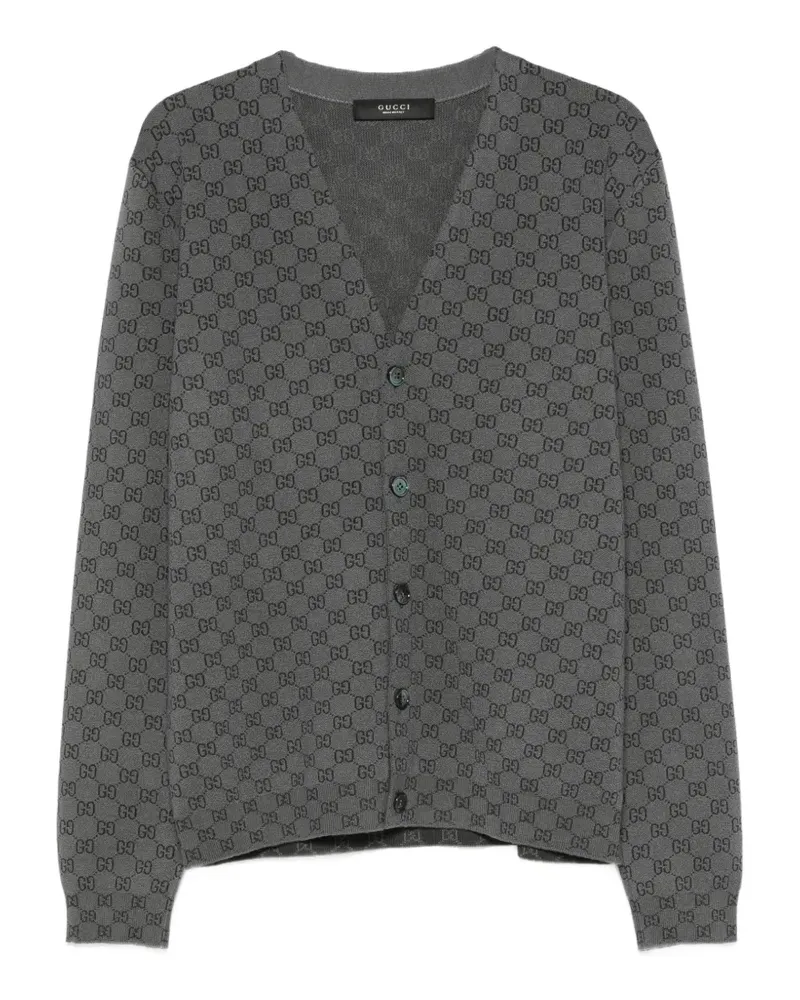 Gucci GG Supreme cardigan - Grau Grau