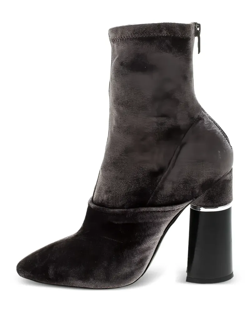 3.1 phillip lim pointed-toe block-heel boots - Grau Grau