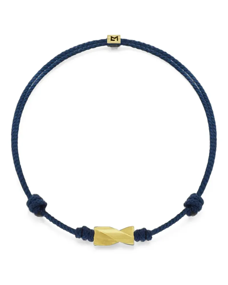 Luis Morais Drill Kordelarmband - Gold Gold