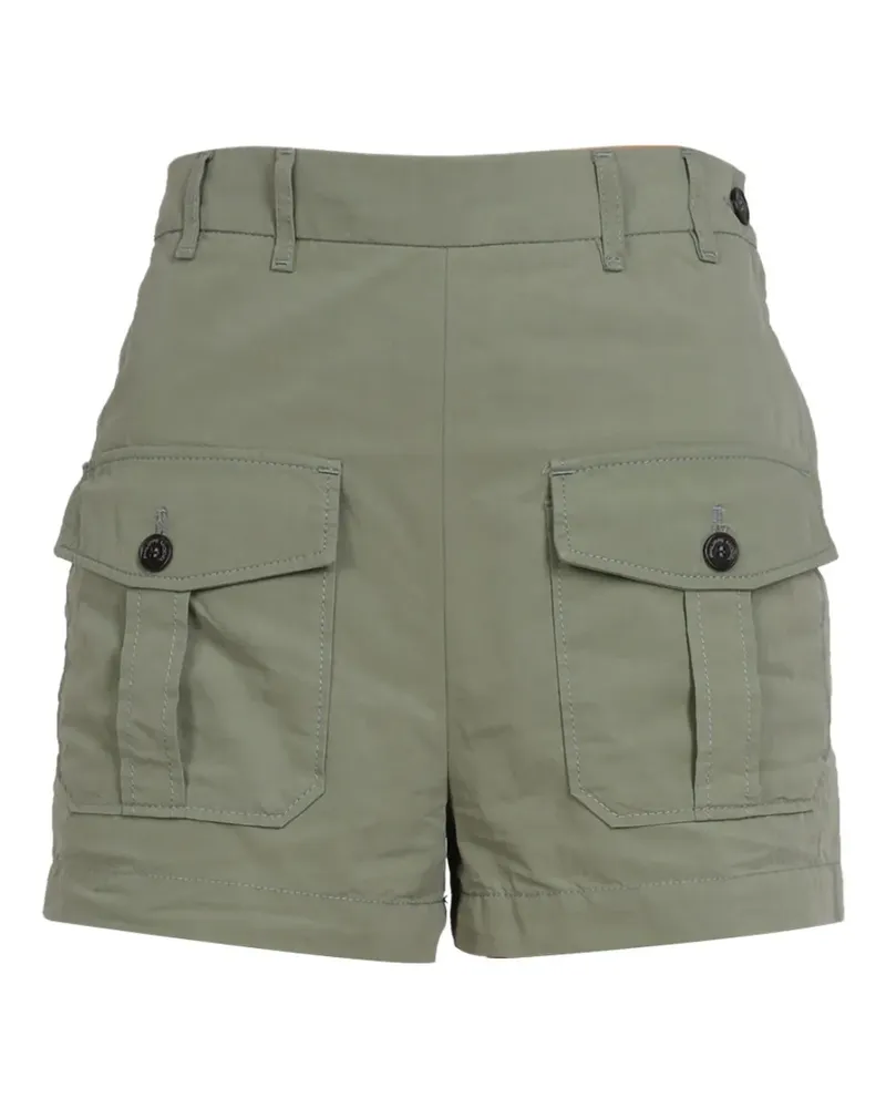 Philippe Model buttoned cargo-pockets shorts - Grün Grün