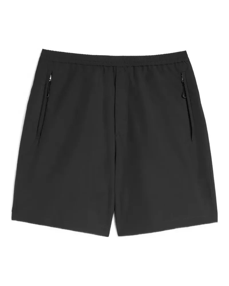 Jil Sander Wasserabweisende Baggy-Shorts - Schwarz Schwarz