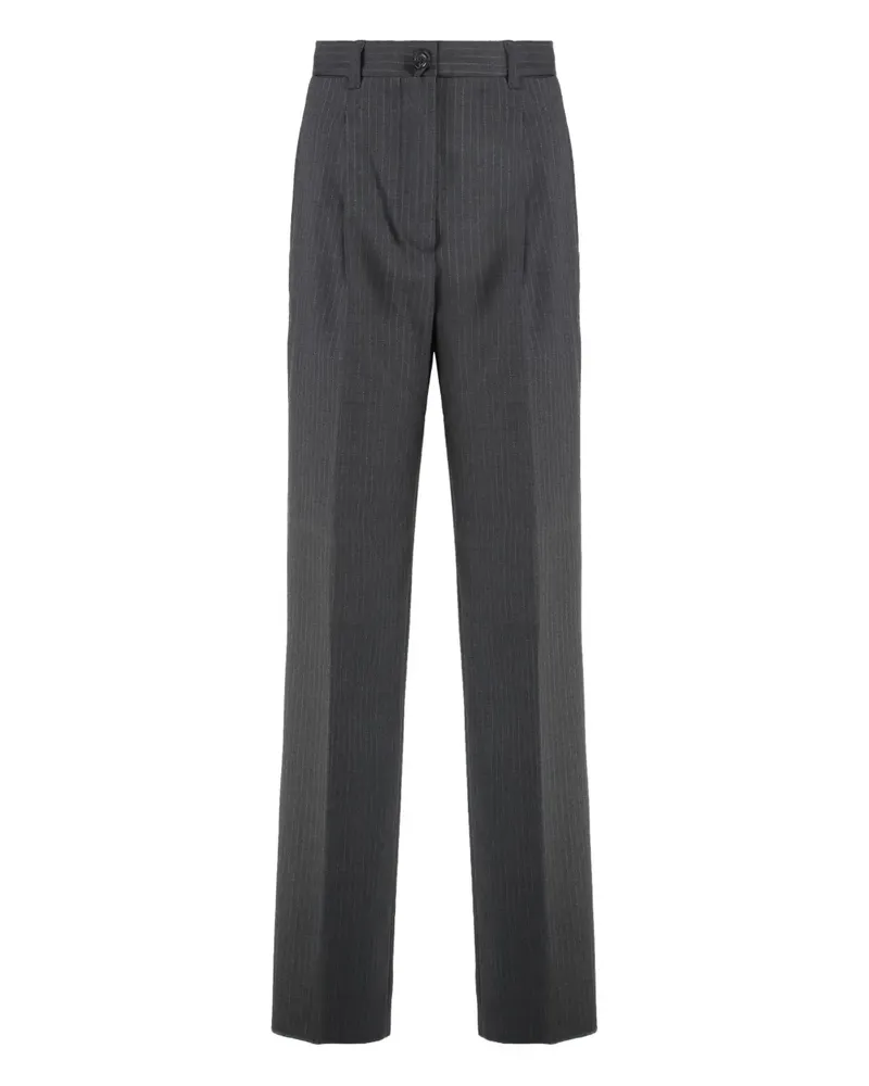 Max Mara Salsa Hose aus Wolle - Grau Grau