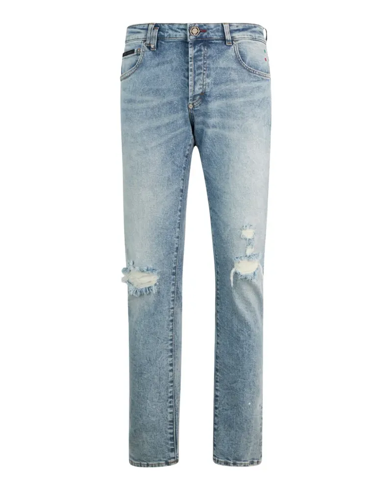 Philipp Plein Super Straight Jeans - Blau Blau