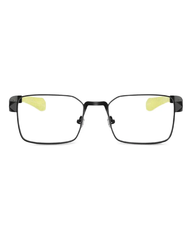 Alain Mikli Brille mit eckigem Gestell - Schwarz Schwarz