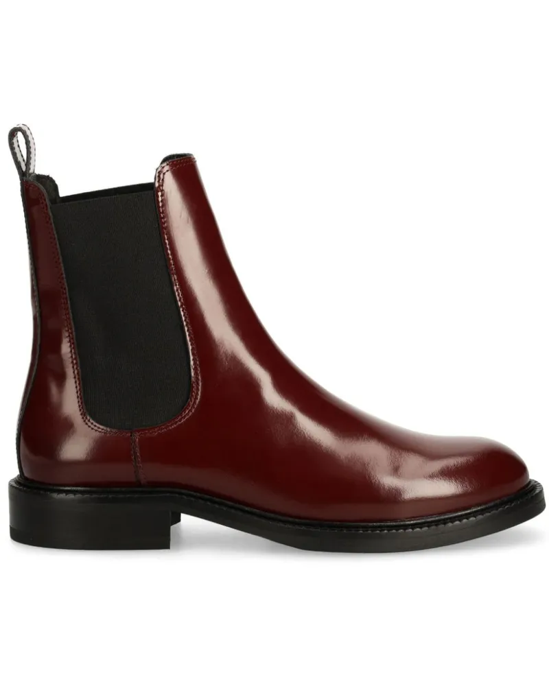 Alohas Stiefeletten aus Leder - Rot Rot