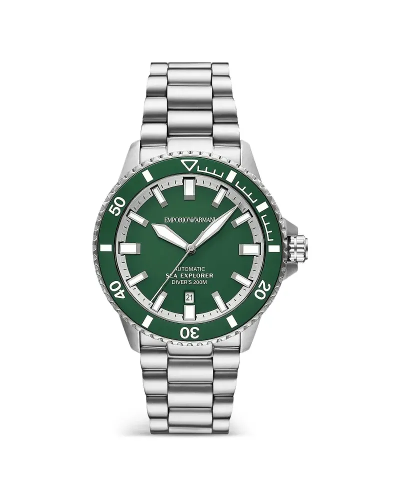 Emporio Armani Sea Explorer 43mm - Grün Grün