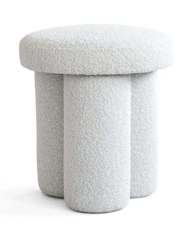 101 Copenhagen Big Foot Hocker - Weiß Weiß