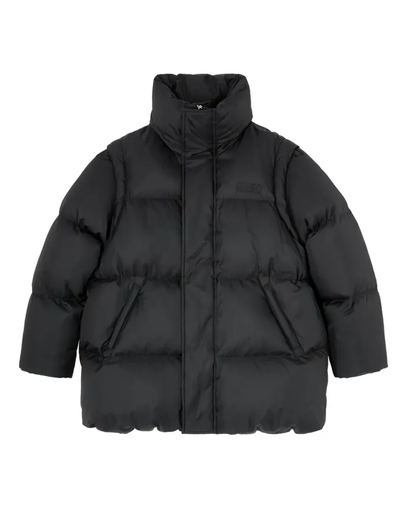 Maison Margiela nylon puffer jacket - Schwarz Schwarz