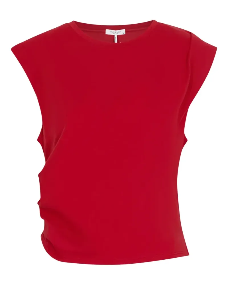 Rag & Bone Mica cap-sleeve T-shirt - Rot Rot