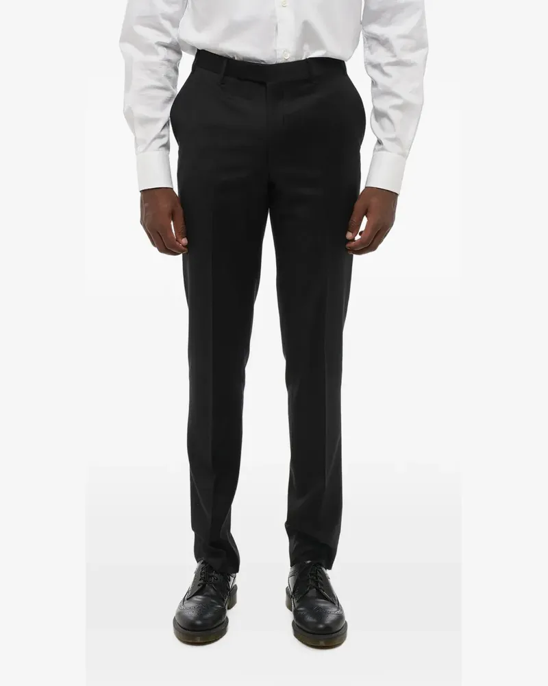 Corneliani Hose mit eingefassten Taschen - Schwarz Schwarz