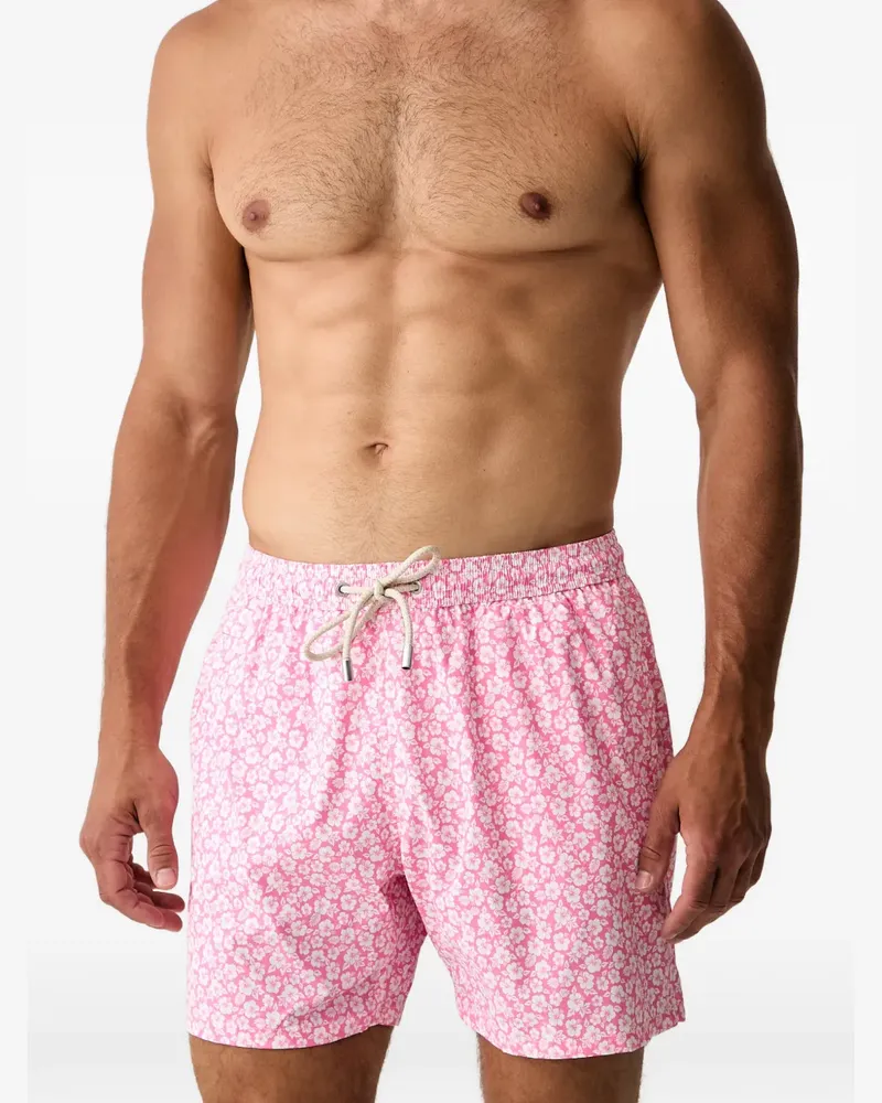 MC2 Saint Barth Lighting floral-print swim shorts - Rosa Rosa