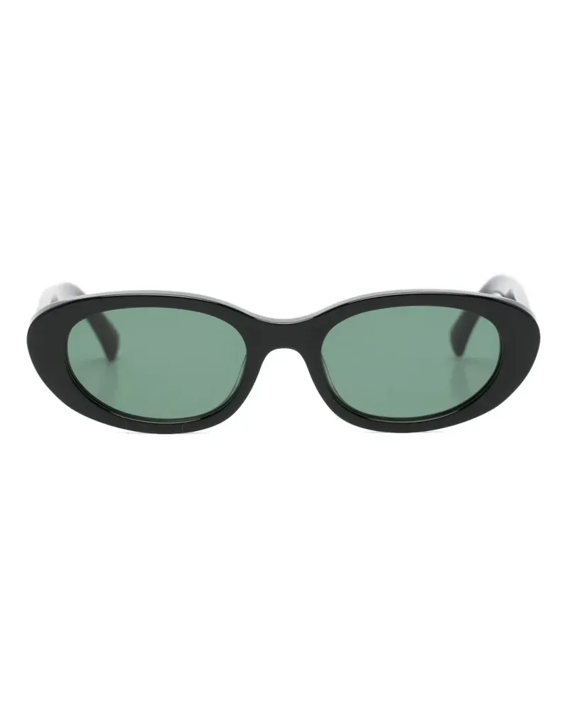 Patrizia Pepe oval-frame sunglasses - Schwarz Schwarz