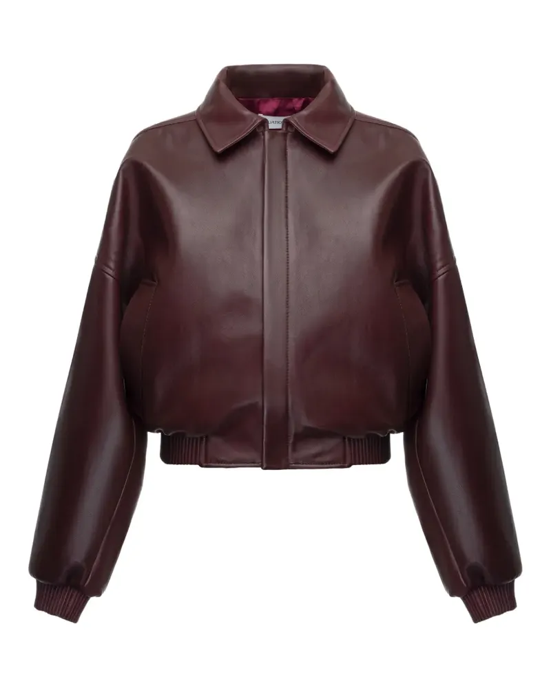 SITUATIONIST leather jacket - Rot Rot