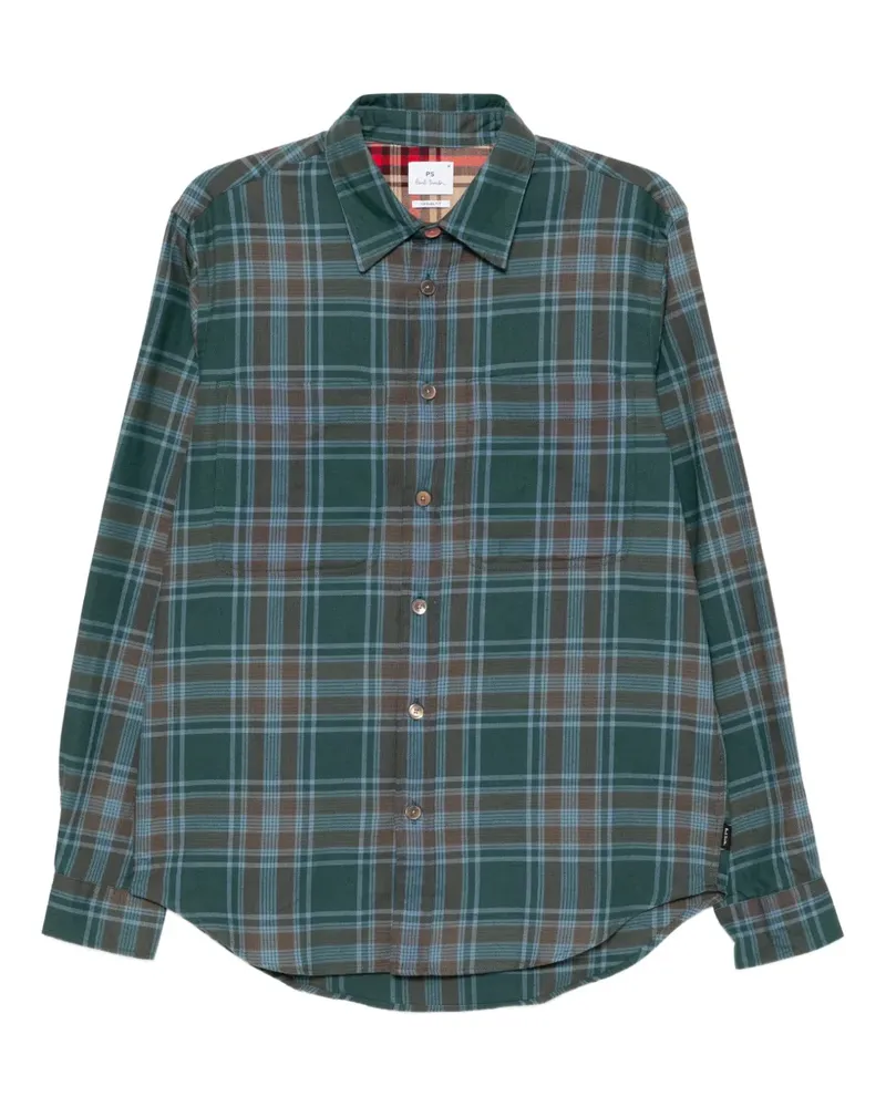 Paul Smith Kariertes Hemd - Grün Grün