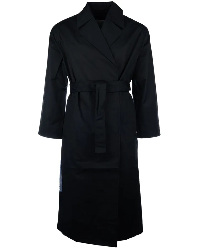 Calvin Klein Trenchcoat mit Gürtel - Schwarz Schwarz