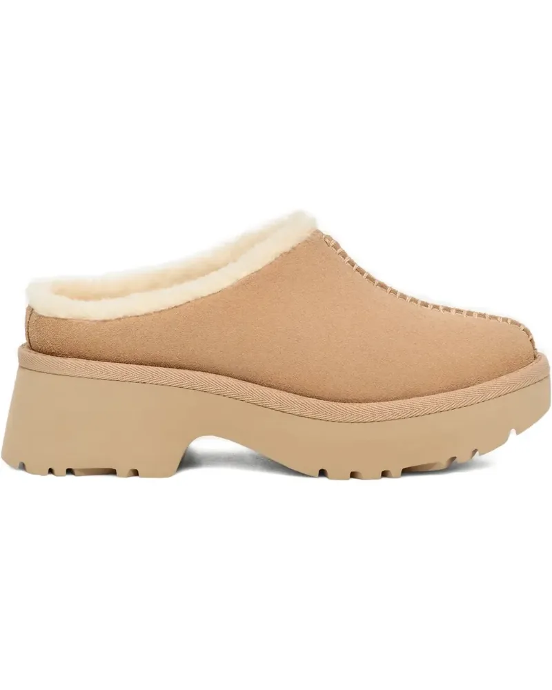 UGG New Heights Cozy Mules - Nude Nude