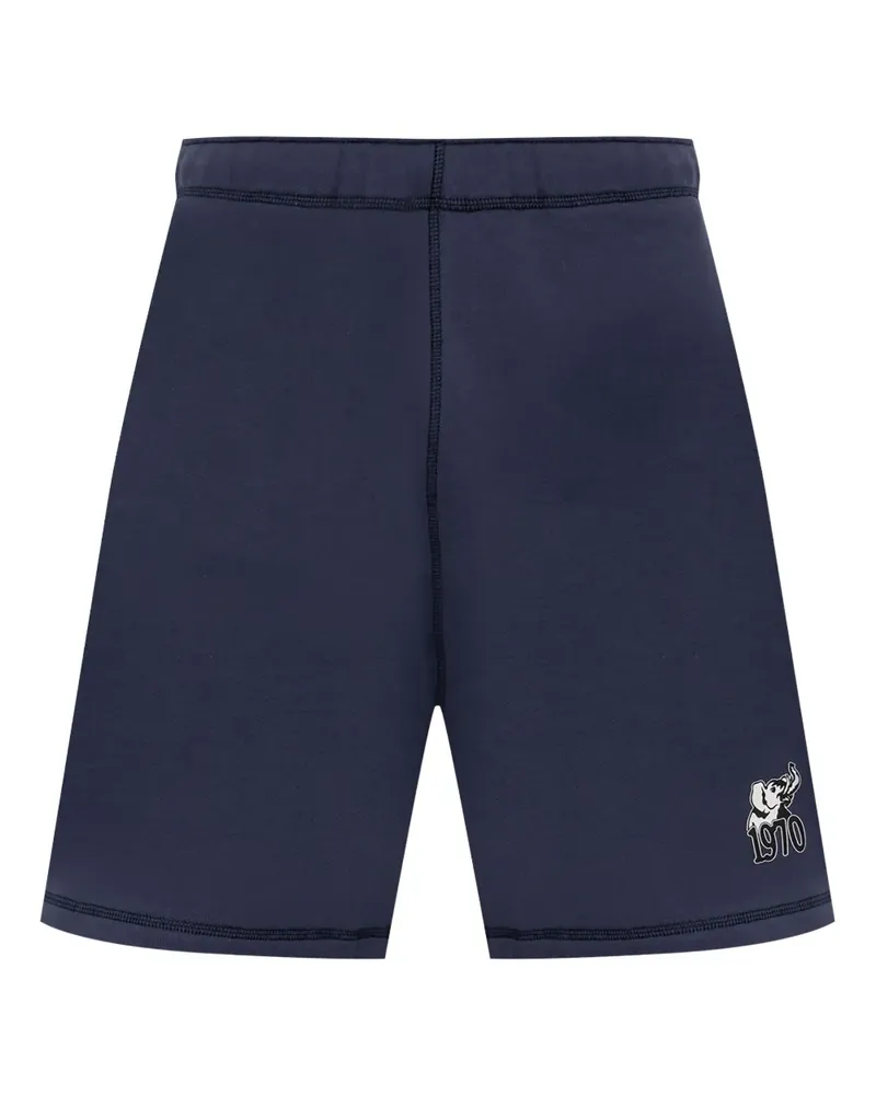 Kenzo Shorts mit Logo-Print - Blau Blau