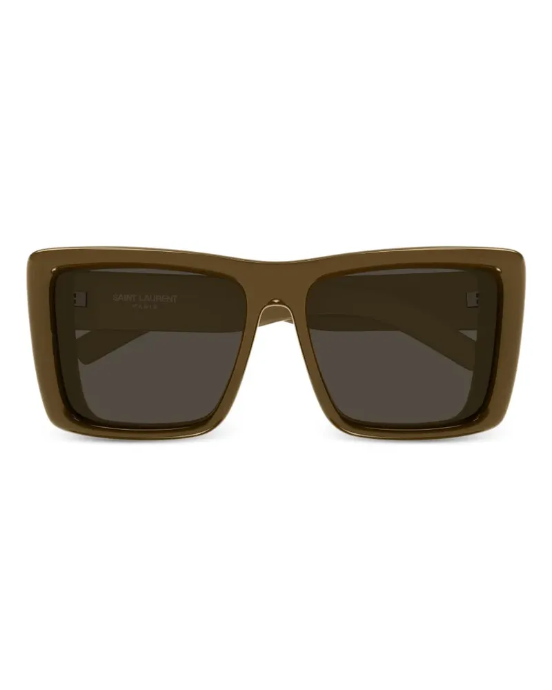 Saint Laurent SL 900 Howl Sonnenbrille mit eckigem Gestell - Braun Braun