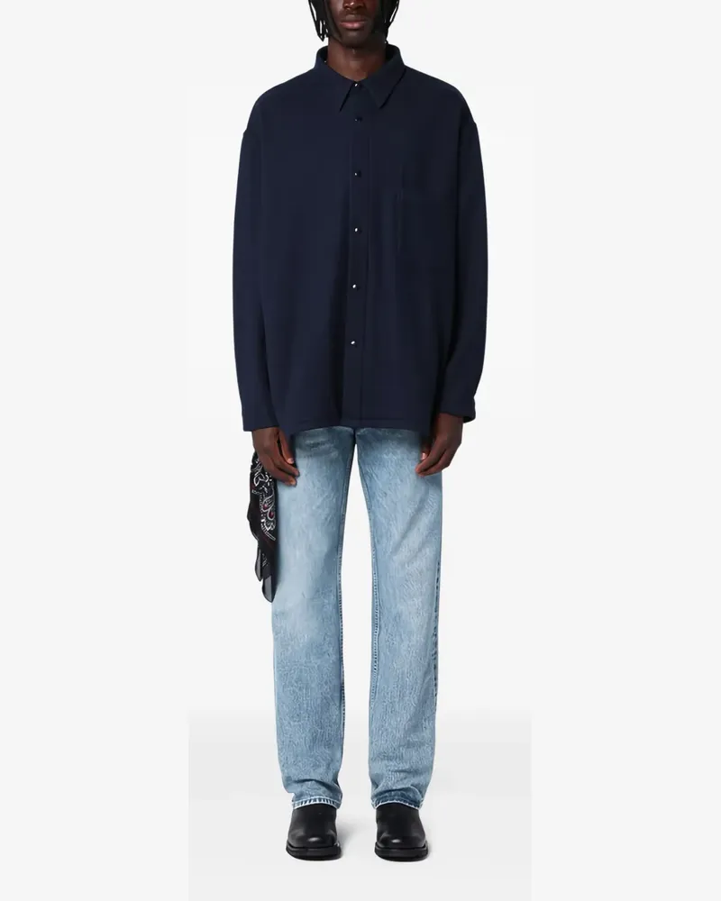 Destin Hemd mit Tasche - Blau Blau