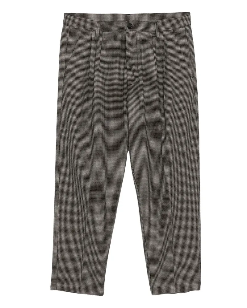 Massimo Alba Stan Hose - Schwarz Schwarz