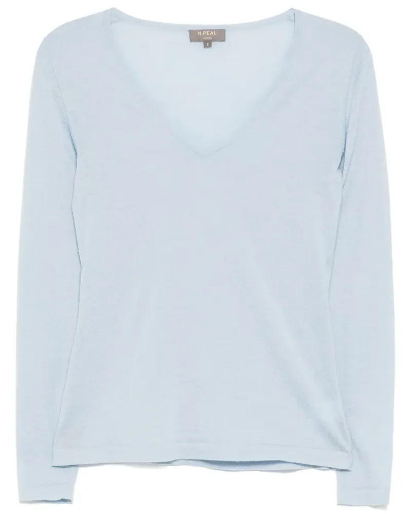N.Peal Imogen Hemd - Blau Blau